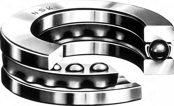 NSK · Brand product example: Thrust ball bearings
