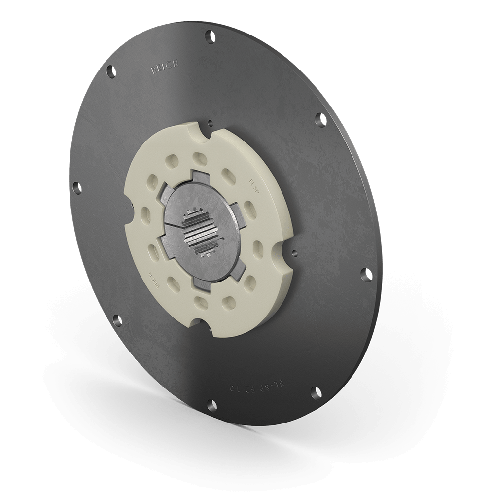 REICH · Brand product example: Flange couplings · 1 / 2