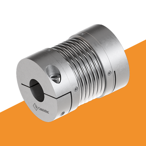 ComInTec · Brand product example: Metal bellows couplings