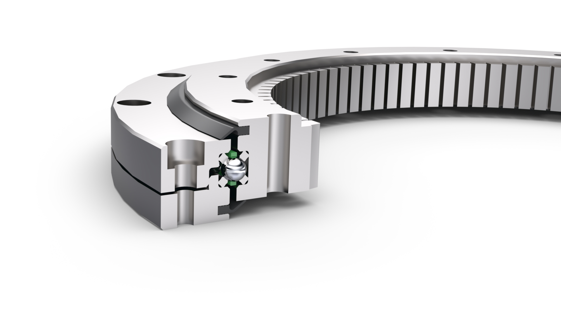 KMF · Brand product example: Slewing bearings · 9 / 11
