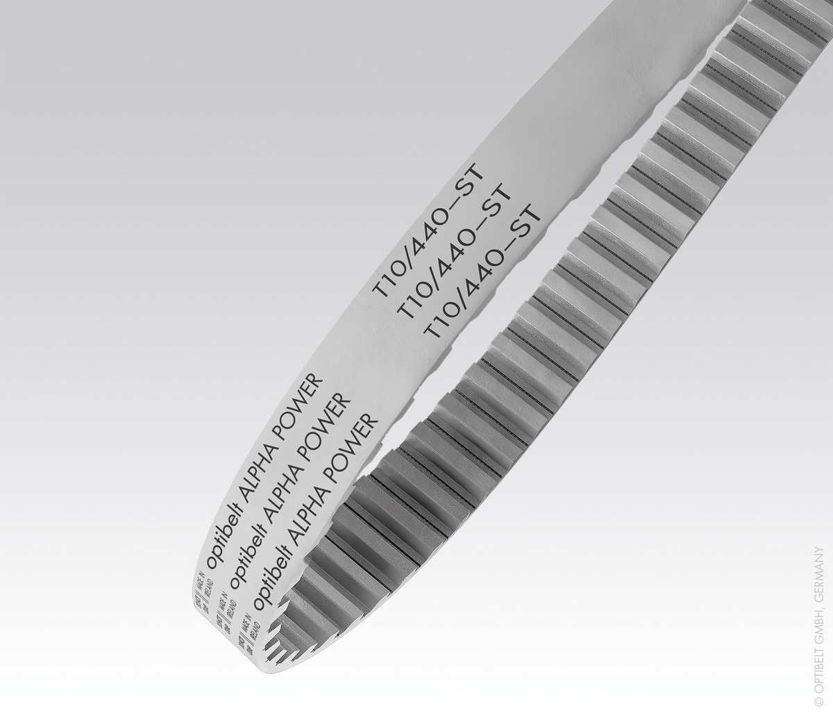 Optibelt · Brand product example: Polyurethane timing belts · 2 / 2