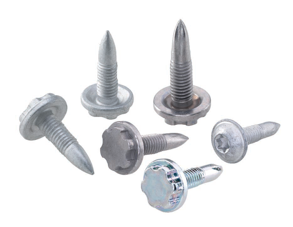 Self-tapping and thread-forming screws