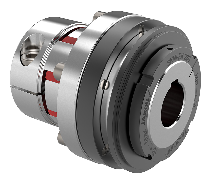 JAKOB · Brand product example: Safety couplings · 1 / 2