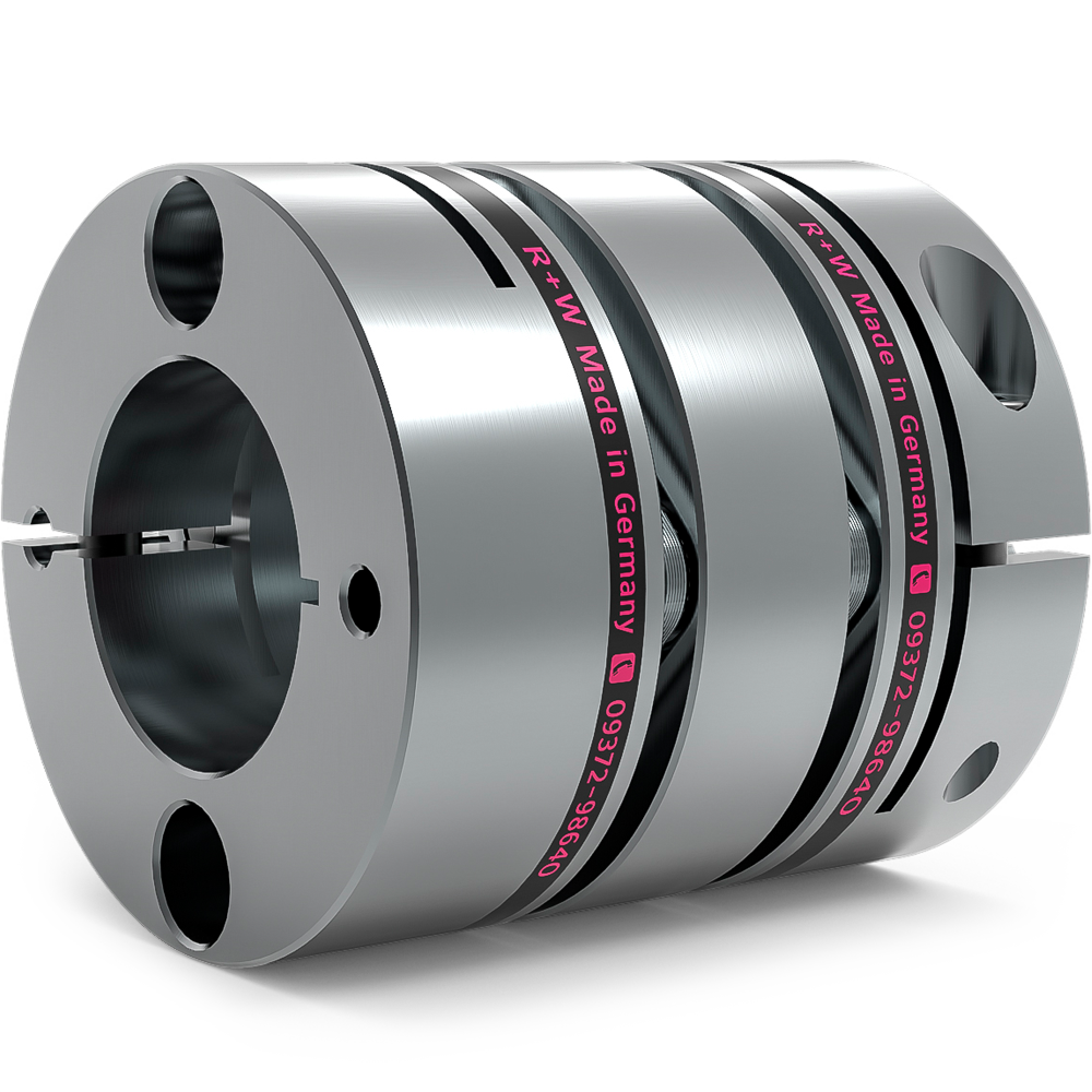 R+W · Brand product example: Disc pack couplings · 1 / 2