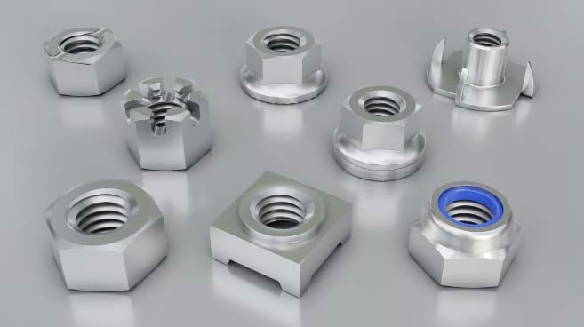 TR Fastenings · Brand product example: Nuts
