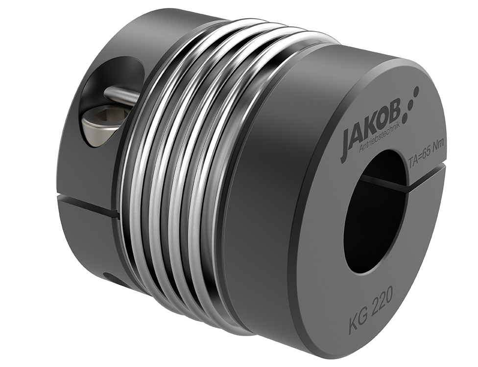 Metal bellows couplings