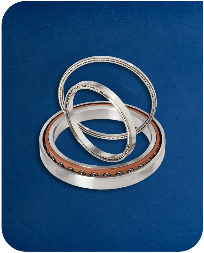 SILVERTHIN · Brand product example: Thin-section ball bearings · 1 / 2