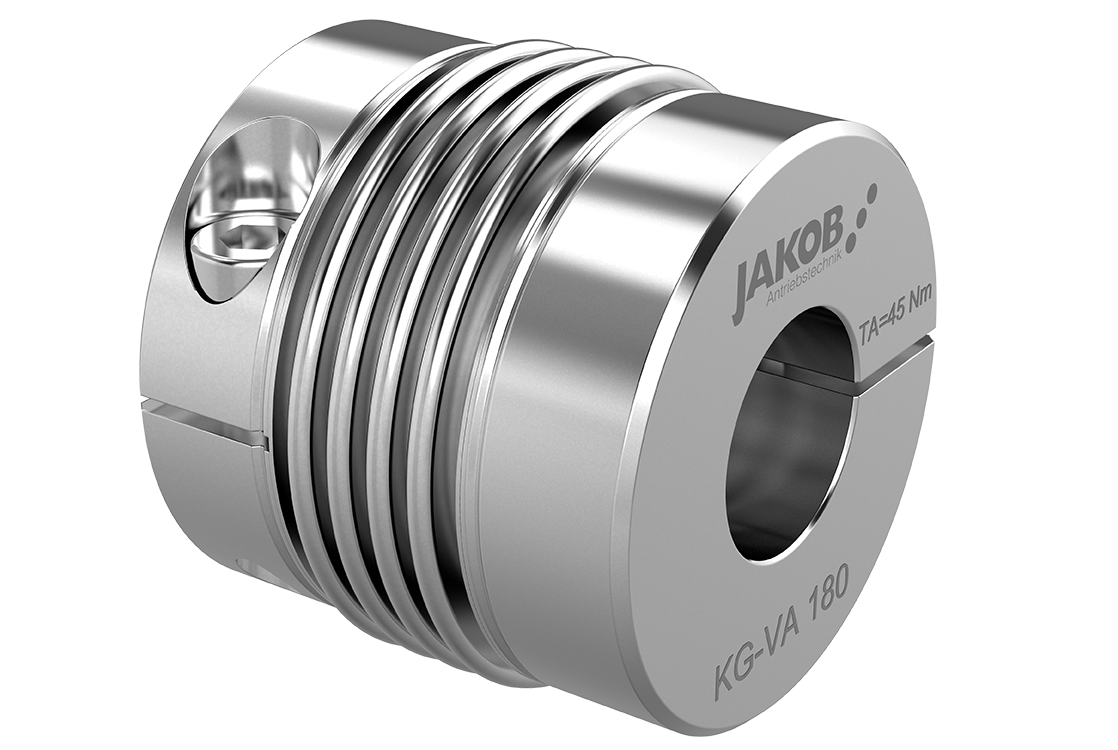 JAKOB · Brand product example: Metal bellows couplings · 3 / 4
