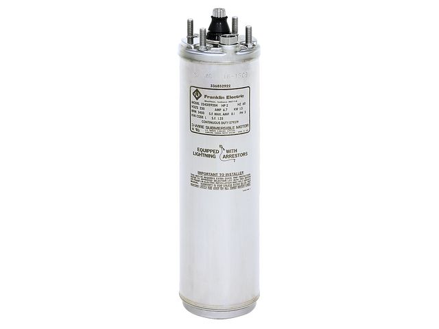 Franklin Electric · Brand product example: Submersible motors · 2 / 18