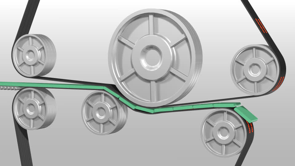 BANDO · Brand product example: Flat drive belts · 2 / 2