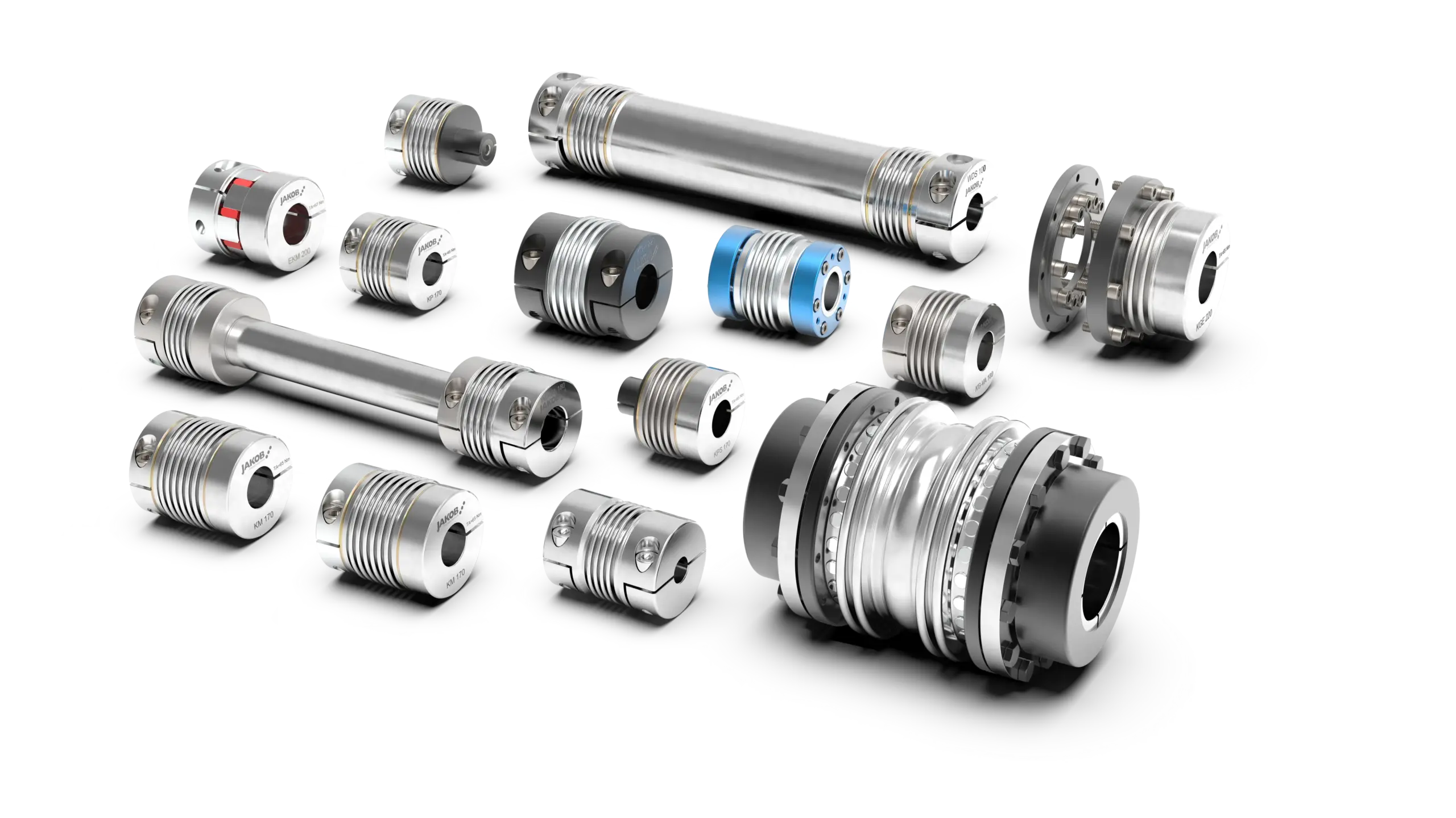 JAKOB · Brand product example: Precision couplings · 1 / 2