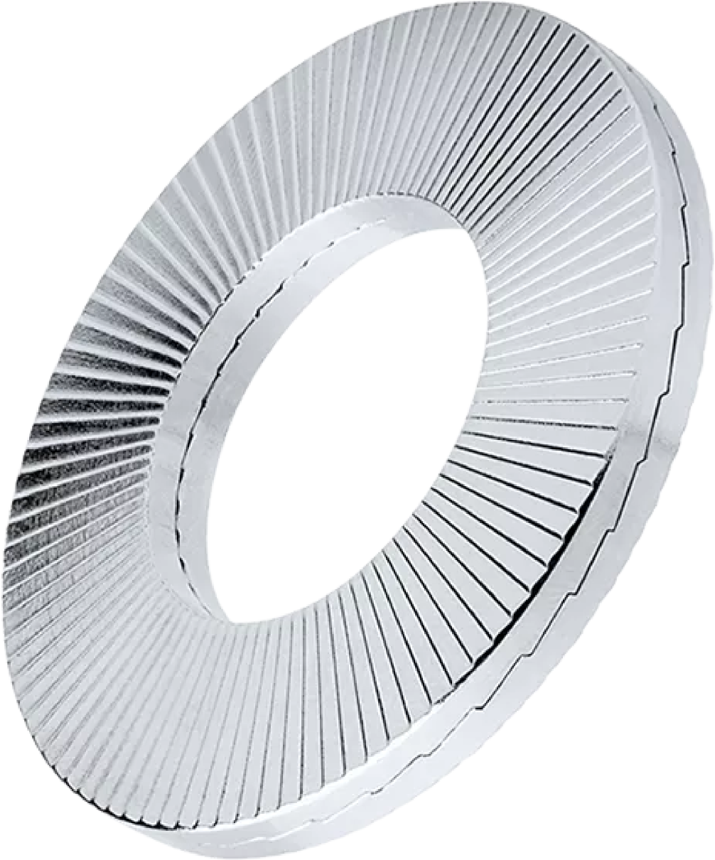 Wedge-locking washers