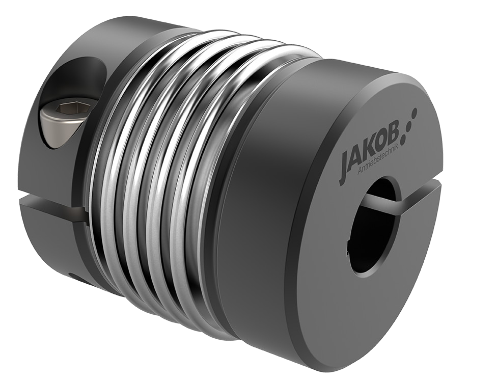 JAKOB · Brand product example: Metal bellows couplings · 2 / 4