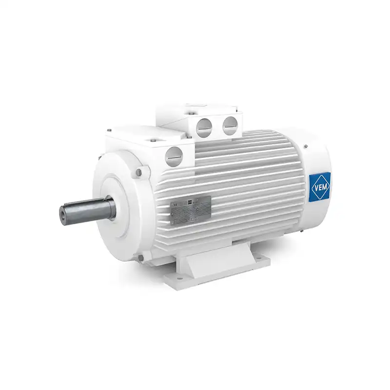 VEM · Brand product example: Induction motors · 4 / 7