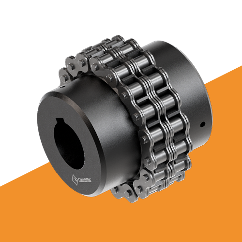 Roller chain couplings