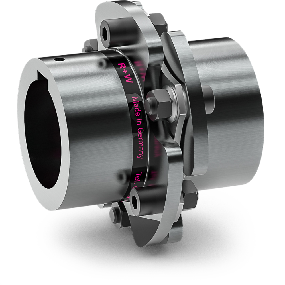 R+W · Brand product example: Disc pack couplings · 2 / 2