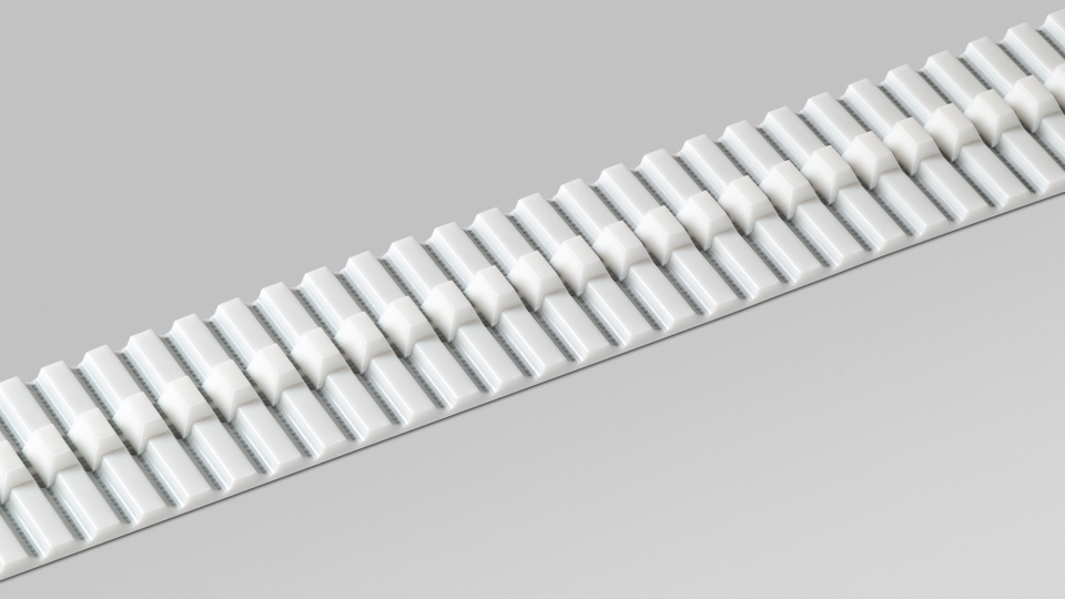 Open-ended timing belts
