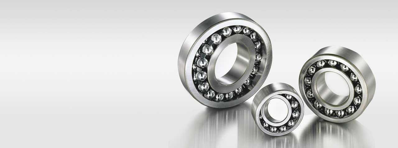 Self-aligning ball bearings